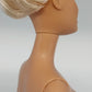 Mattel Barbie Doll Blonde Purple Hair Bendable Knees Nude Hair 1998 Head 1999