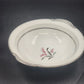 Noritake Crest Round Vegetable Bowl 5421 Lily of the Valley 10" Platinum Trim