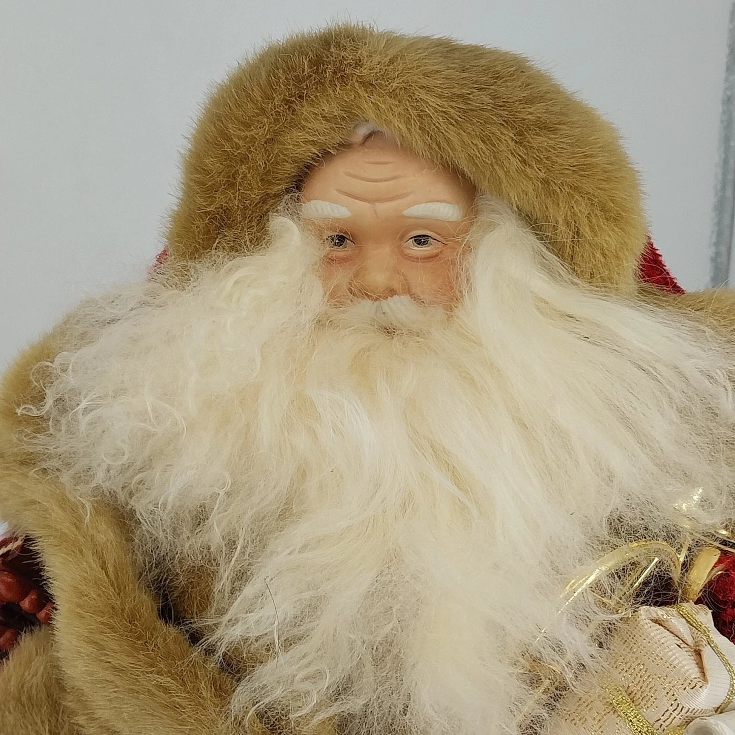 Grandeur Noel Santa Claus Figure w Box Collector's Edition 1999 Christmas Decor