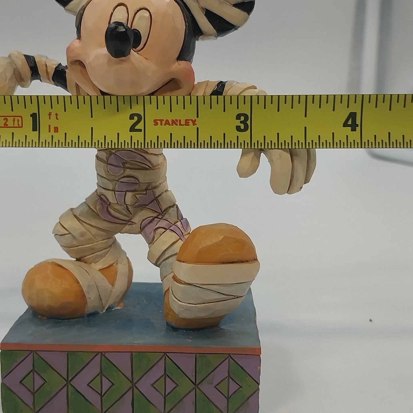 Jim Shore Walt Disney Showcase Happy Haunting Mummy Mickey Figurine 4023553 Box