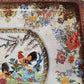 Daher Decorated Ware Rooster Metal Tray England 17.5" x 13.5" Vintage Country