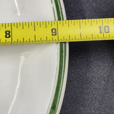 Jackson Vitrified 5 Section Divided Plate 9.25” x 1" Falls Creek PA USA Vintage