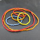 Lot Seed Bead Stretch Necklaces & Bracelets Orange White Turquoise Boho