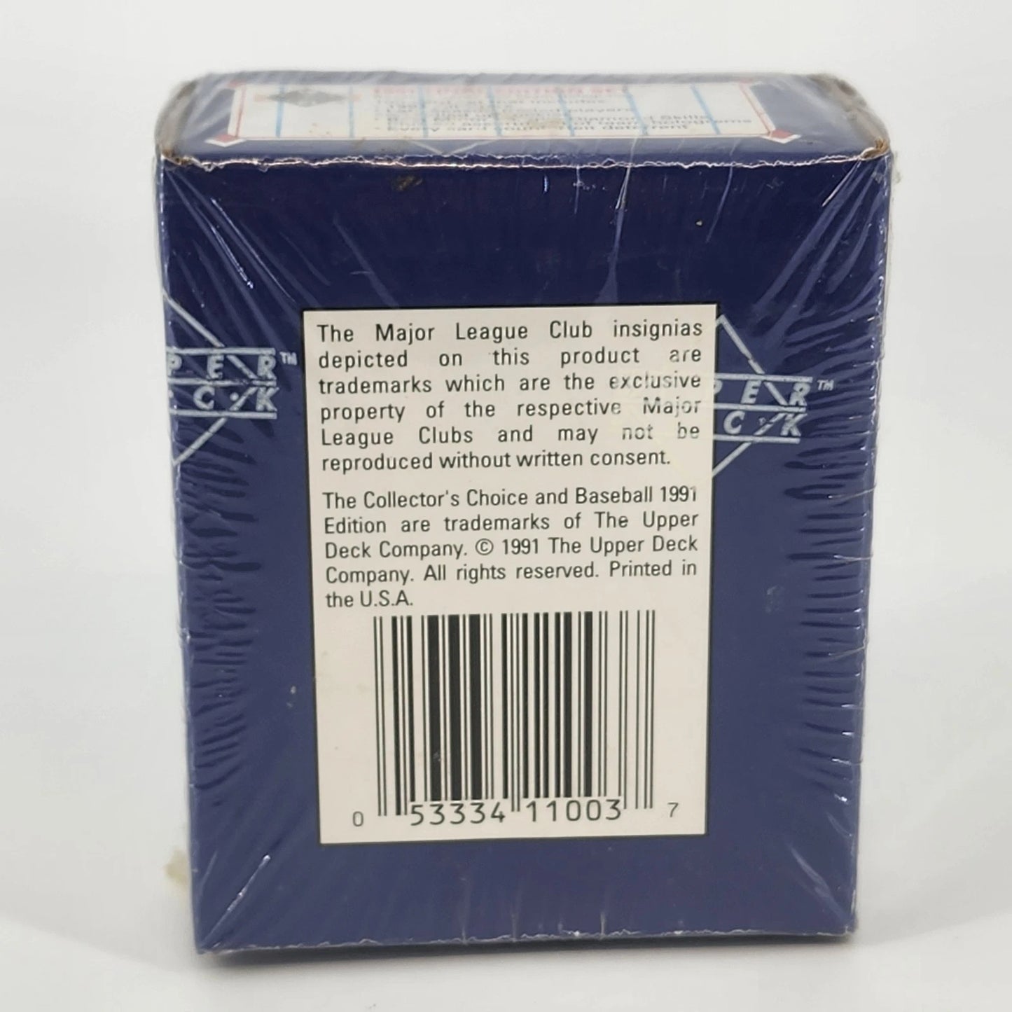 1991 Upper Deck Baseball Cards Final Edition Set Complete New Sealed 100 Cards