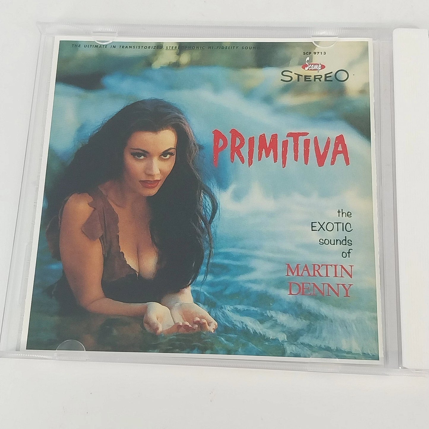 Martin Denny Forbidden Island / Primitiva CD 1996 Scamp Stereo Exotica Lounge