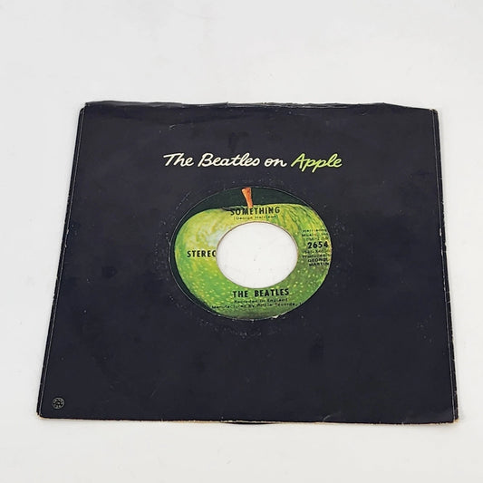 The Beatles Something / Come Together 45 RPM Apple Records 2654 w Apple Sleeve
