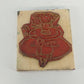 Vintage Christmas Wooden Rubber Stamp Set Snowman Tree Crafts