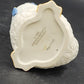 Enesco Policeman White Duck Goose Figurine 7" w Cap & Tie Porcelain 1986 Mexico