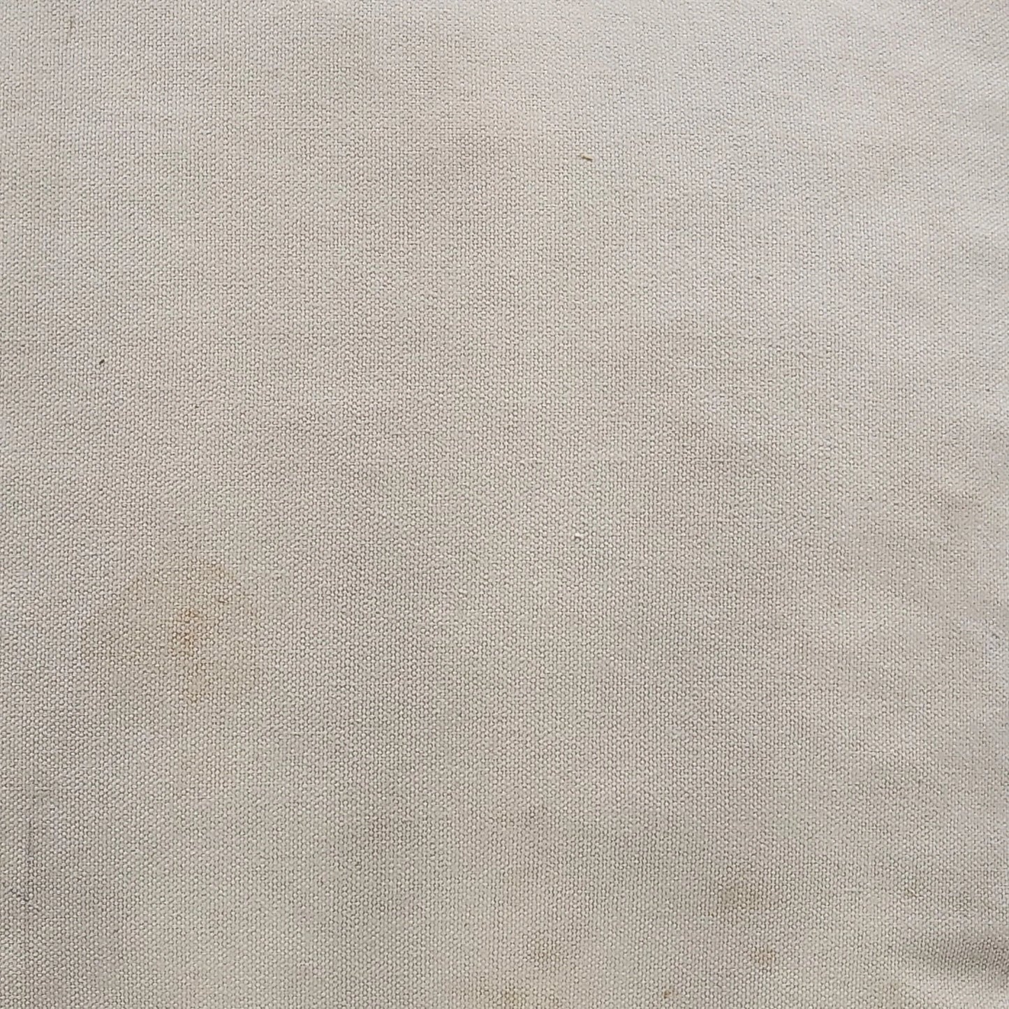 Decorative Down Throw Pillow 20"x20" White Green Embroidered Floral Leaf Pattern