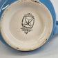 Linda Ironstone 4008 Creamer Pottery Delphite Blue 10 oz Japan Boho Vintage