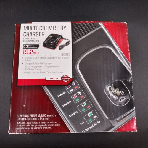 Craftsman 925926 Multi Chemistry Charger C3 19.2V Cordless Charger System NOS