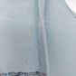 Apt. 9 Teal Gold Sequin Floral Embellished Top Women's Large Short Sleeve Blouse