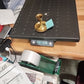 Solid Brass Gold Tone Candlestick Candle Hlder 2.5" x 3" Made in India Vintage