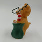 2 Hallmark Keepsake 1989 Christmas Ornaments CHRISTMAS KITTY Cinnamon Bear Vtg