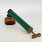 1950s Vintage Bug Insect Pump Sprayer Amber Glass Atomizer