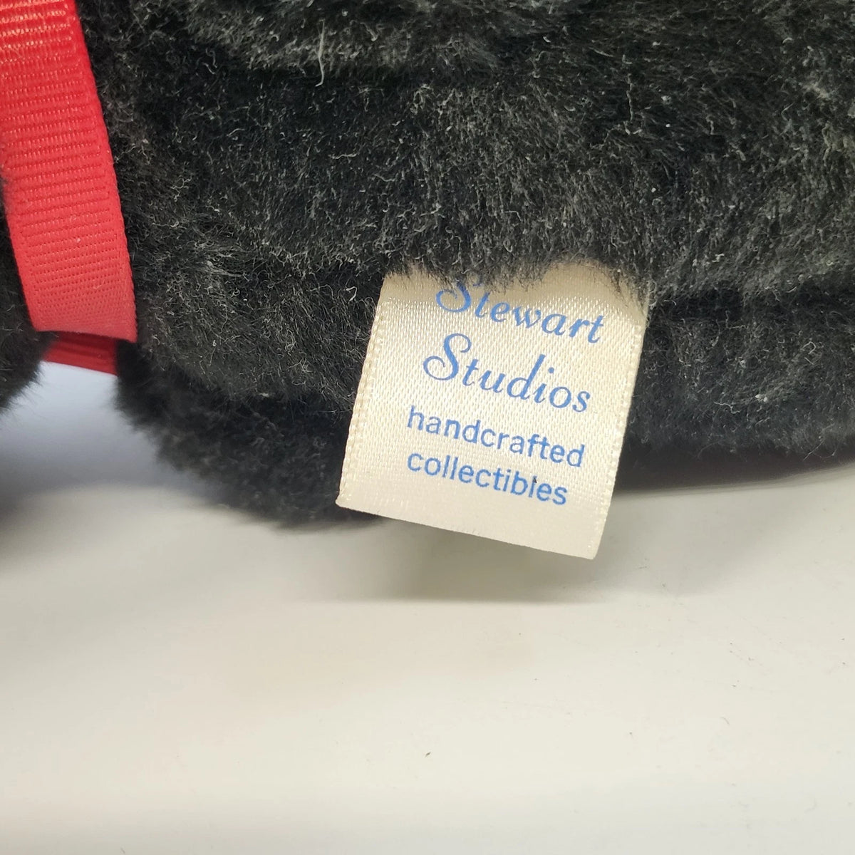 Stewart Studios Deborah Stewart Snuffles Black Artist Teddy Bear 8" w Tag