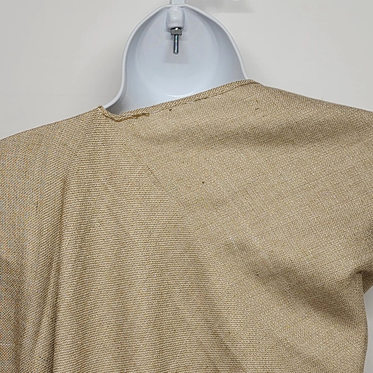 Bijoux Terner Tan Scarf Wrap Open Front Pashmina Shawl Oversized Stole 63"x48"