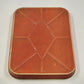 Cheinco Metal Tin Bread Box 13.5x9.5x8"h Strawberries & Leaf Red Lid Vintage MCM