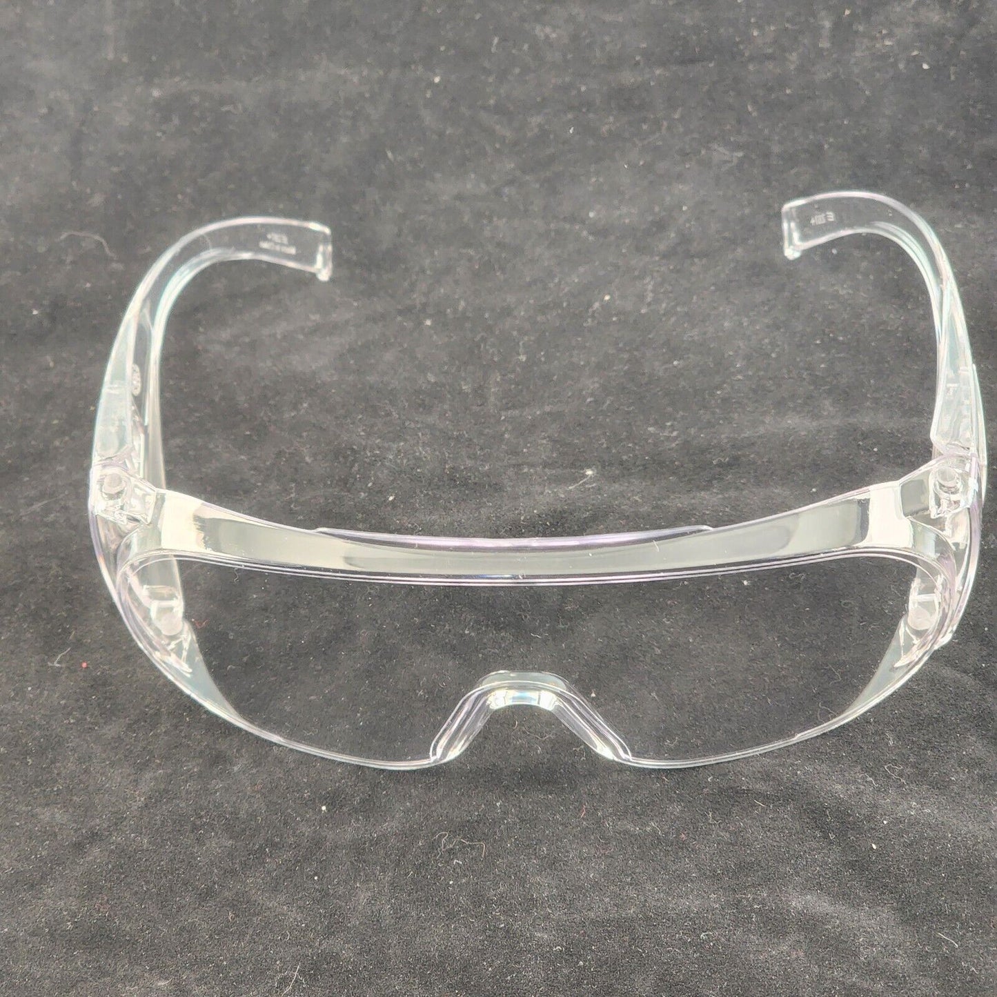 ERB Spec Visitor Safety Glasses OTG Fits over Most Rx Glasses UV Protection Z87+ (Clear, Clear)