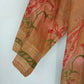 JH Collectibles Floral Button Front Blouse Collared Long Sleeve Medium Women's