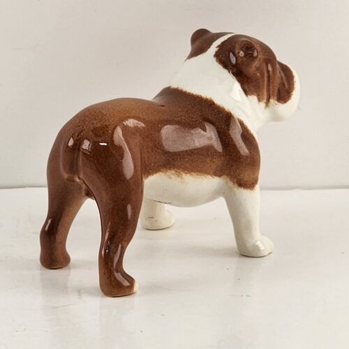 Bosun Bulldog Standing Dog Porcelain Figurine Beswick England Vintage 3.5" Long