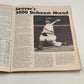 Cincinnati Reds 1981 Scorebook Tom Hume Top Fireman Cover MLB Baseball Complete
