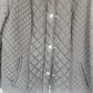 Calvin Klein Women's Quilted Jacket PXL Black Diamond Snap Front Faux Fur Lining