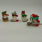 Hallmark Keepsake 2000 Christmas Ornaments Snowmen Of Mitford Race Down Main Vtg