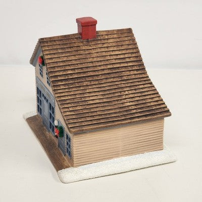 General Store Christmas Americana Village 7.5" Ceramic Homemade Lighted Vintage