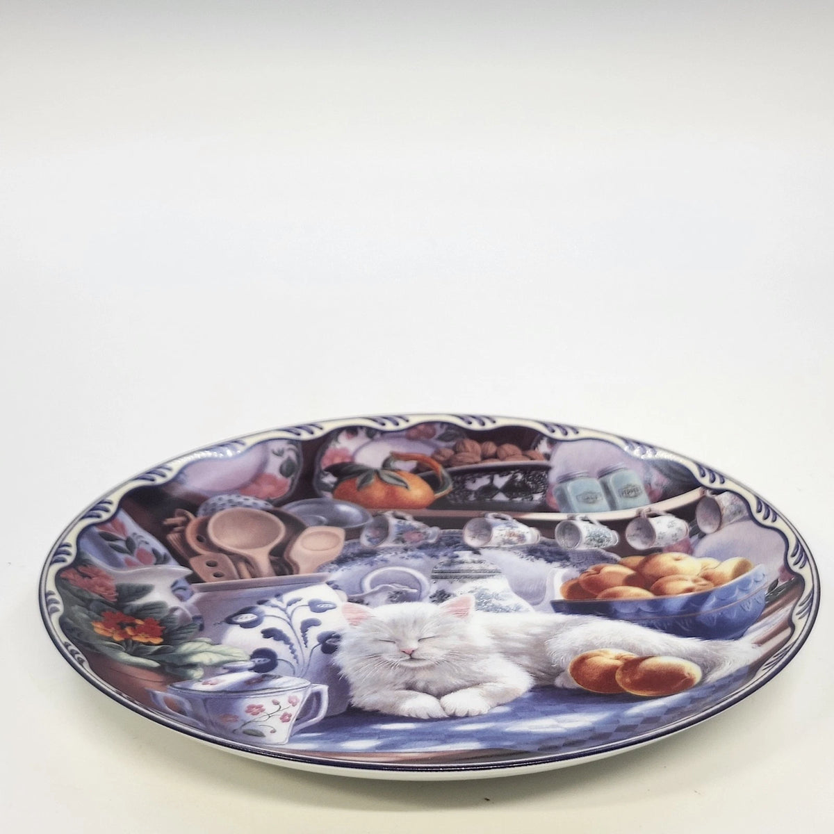 Mabel's Sunny Retreat Cat Collector Plate Mary Ann Lasher Warm Country Moments