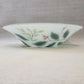 Holly Berry Christmas Large Bowl 14" Raised Berries & Leaves Opaque Glass Vtg