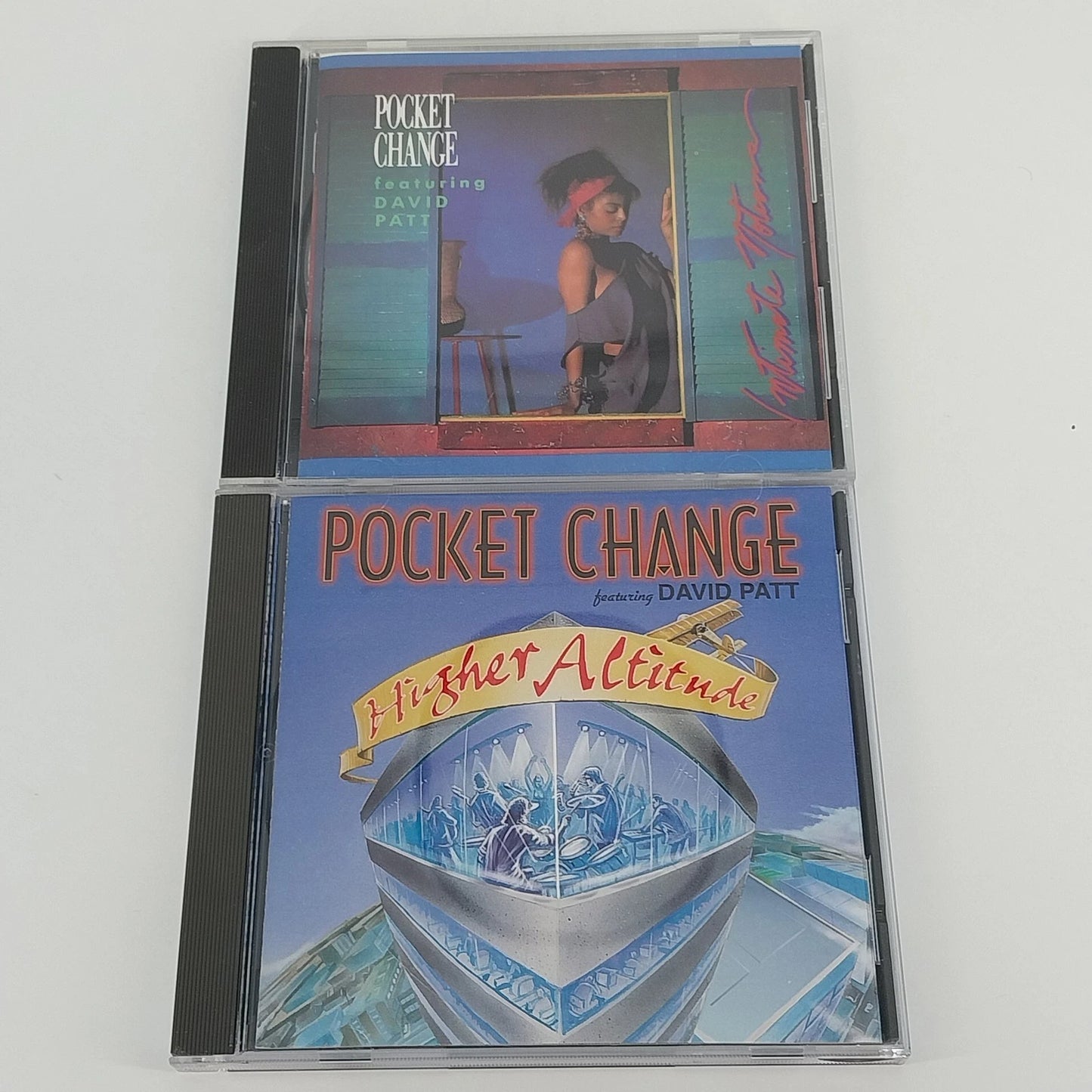 Pocket Change 2 CD Higher Altitude & Intimate Notions David Patt Jazz Brainchild