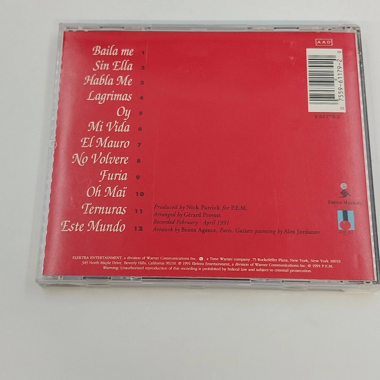 Gipsy Kings Allegria Este Mundo 2 CD Lot 1990 1991 Latin Pop Flamenco Rumba