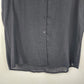 Lloyd Williams Black Button Front Blouse Women's Medium V Neck Short Sleeve Top