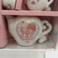 Enesco Precious Moments Mini Tea Set 7pc 1992 Love One Another VTG Collectible