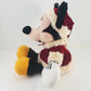 Christmas Minnie Mouse 16" Plush Red Dress Cap Disney Store Authentic Orig China