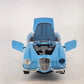 Bburago 1955 Lancia Aurelia B24 Spider 1:18 Diecast Model Light Blue Car Stand