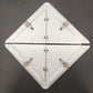 8 Legend DOT Placard Sign Aluminum Self Contained Split Panel for Roll-up Doors
