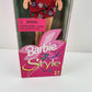 Vintage Barbie Style 1999 Fashion Avenue Doll Blonde Blue Red Dress New 20766