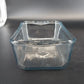Anchor Hocking Fire-King Sapphire Blue Philbe Refrigerator Dish 1 Qt w Lid Vtg