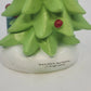 Ruz Dr. Seuss The Grinch Christmas Wreath Tree Figurine 12.5" Santa Hat & Gift