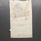 Country Cabinet with Spices 1976 Calendar Linen Kitchen Towel Vintage 27" x 16"