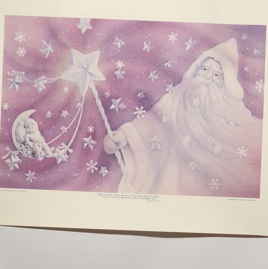 Dept 56 Snowbabies Christmas Limited Edition Print 1998 by Kirsten Soderlind