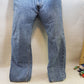 Levis 505 Blue Jeans Men's Regular Fit Straight Leg 38 x 30 Good Shape Repaired