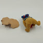 2 Hallmark Keepsake 1997 Christmas Ornaments SAILOR BEAR and Lion & Lamb Vtg