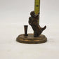 Cast Bronze Scottish Terrier Pen Holder Dog Desk Figurine 2.5" x 2.75"