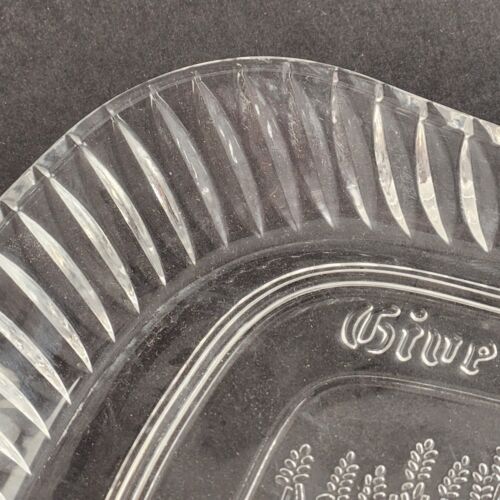 Bread Tray a Shannon Crystal Designs of Ireland Give Us This Day Our Daily Bread