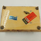 Reuge Inlaid Wood Music Box Italy 4x5.5" 18-Note MEMORY Tune Cats
