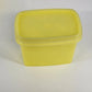 Tupperware 1243-8 Shelf Saver Containers Set 3 Yellow