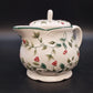 Pfaltzgraff Winterberry Sculpted Teapot With Lid Holly Berry Stoneware Vintage